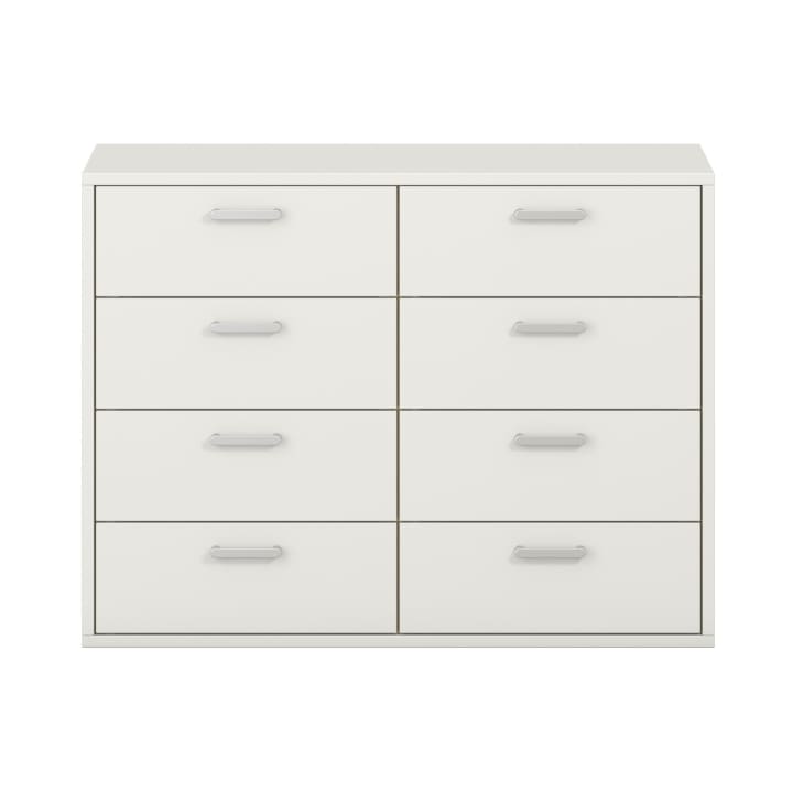 Schubkastenschrank mit 8 Schubkästen, Dekor, B 100 x H 75 x T 42 cm