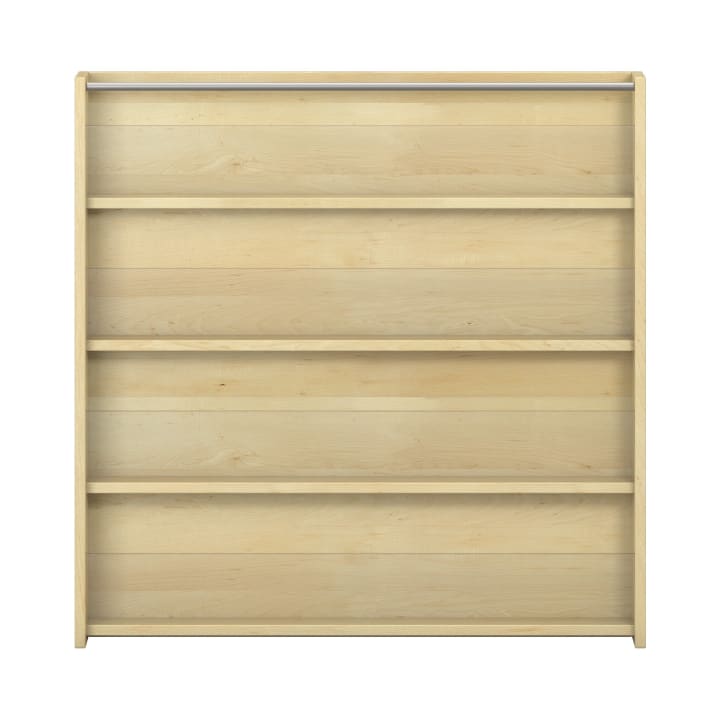 Wandbücherregal, 4 Fächer