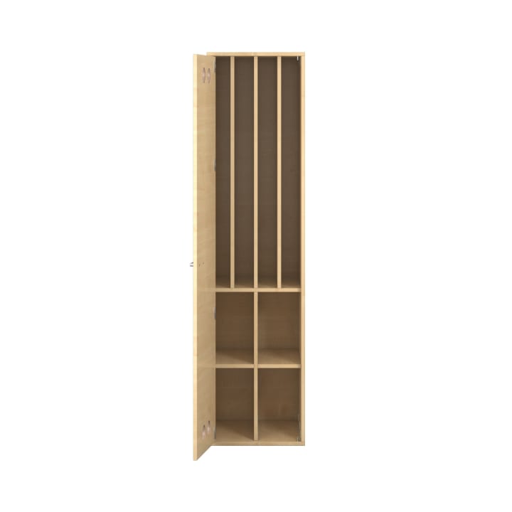 Liegepolster- und Deckenschrank mit Tür links, Krippe, B 50 x H 200 x T 60 cm