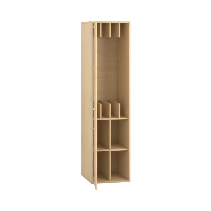 Liegepolster- und Deckenschrank mit Tür links, Krippe, B 50 x H 200 x T 60 cm