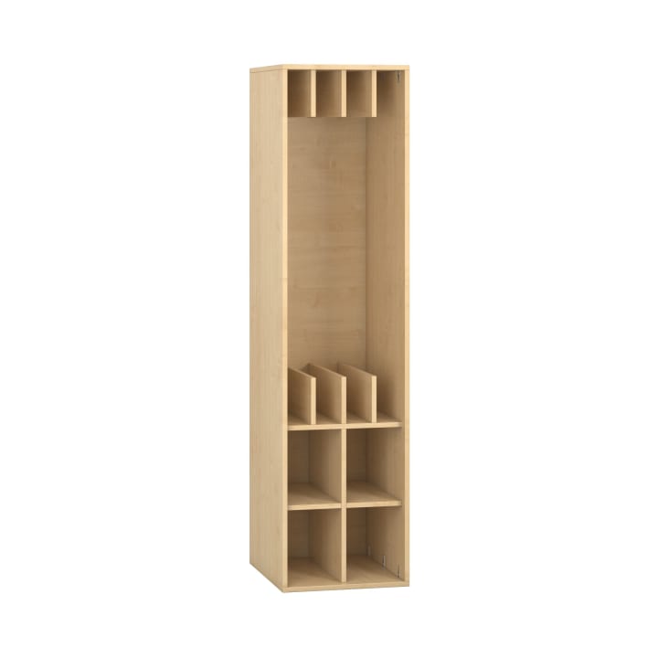 Liegepolster- und Deckenschrank, Kindergarten, für 4 Liegepolster, B 50 x H 200 x T 60 cm