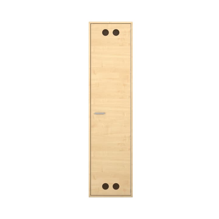 Liegepolster- und Deckenschrank mit Tür rechts, Kindergarten, für 4 Liegepolster, B 50 x H 200 x T 60 cm