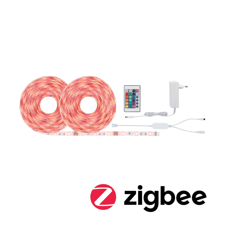 LED-Strip, 10 Meter, mit Farbwechsel & Fernbedienung