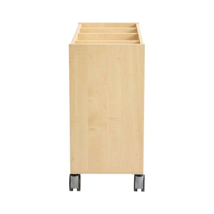 Kreativwagen klein, Atelierwagen mit Rollen, L 100 x B 42 x H 87,5 cm