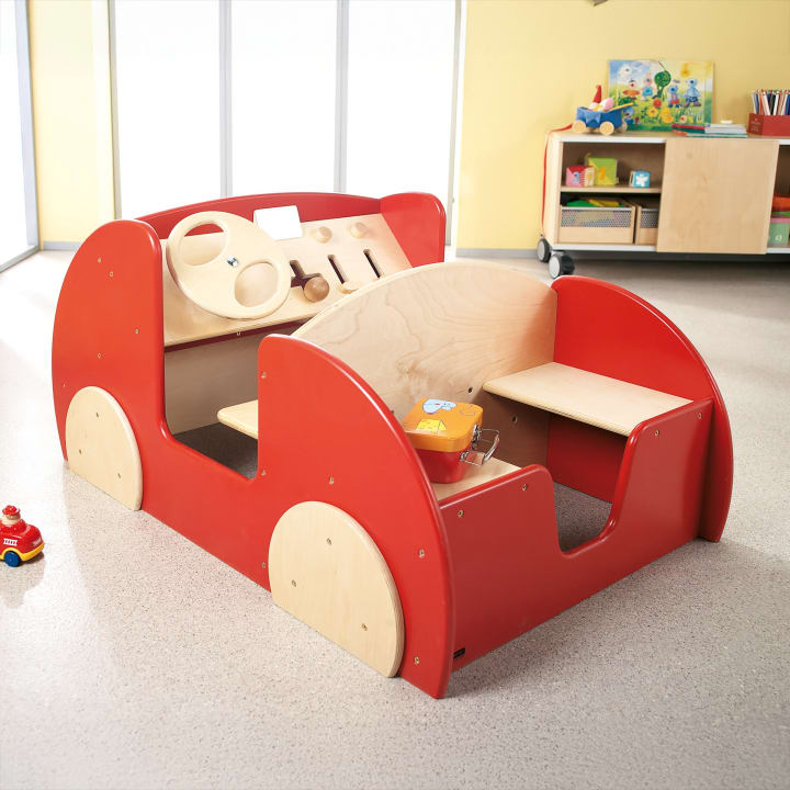 Spielauto aus Holz, 113x74x55cm
