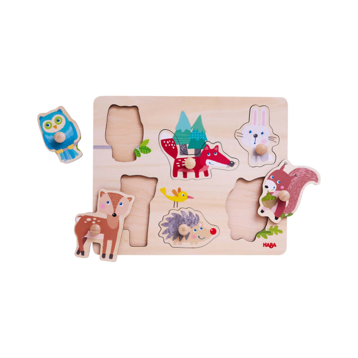 Greifpuzzle-Set Tiere