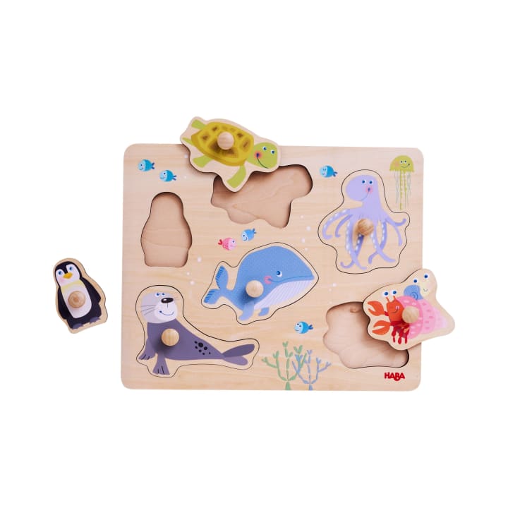 Greifpuzzle-Set Tiere