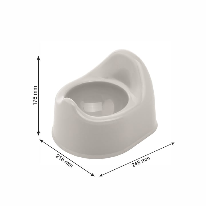 Kindertopf, beige