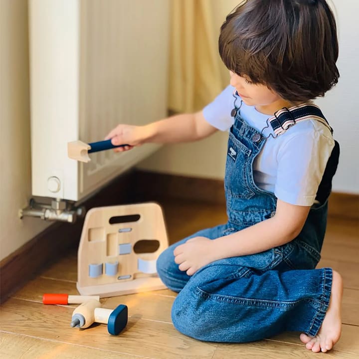 Handwerker-Spielwerkzeug, Holz, 6 Teile, ab 3 Jahren