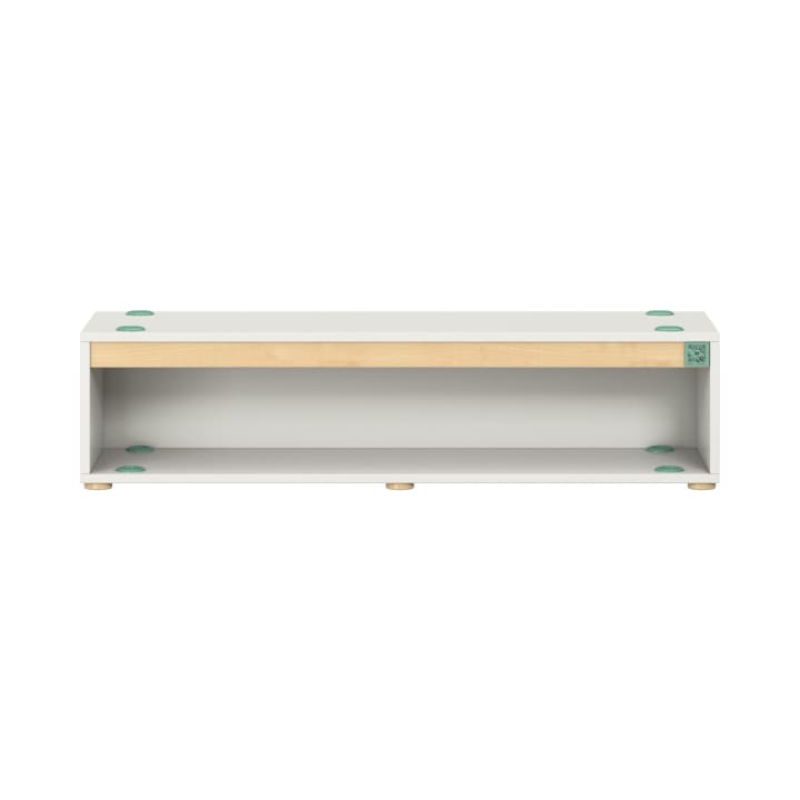 Spielschrank Flexi Modul Dekor weiß 132 x 33 x 42 cm
