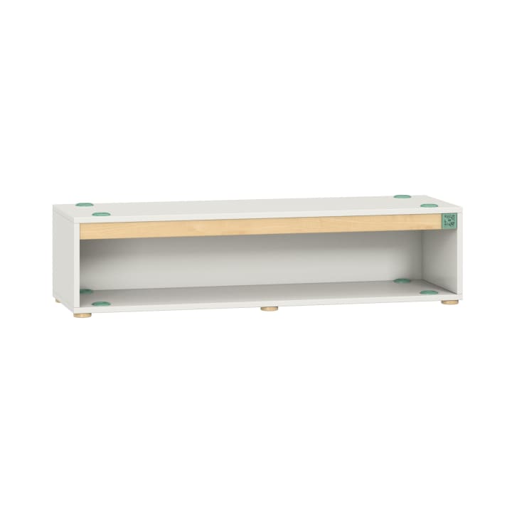 Spielschrank Flexi Modul Dekor weiß 132 x 33 x 42 cm