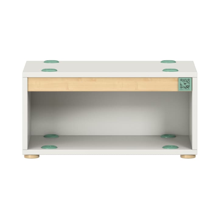Spielschrank Flexi Modul Dekor weiß 66 x 33 x 42 cm