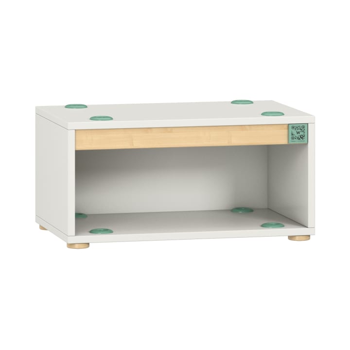 Spielschrank Flexi Modul Dekor weiß 66 x 33 x 42 cm