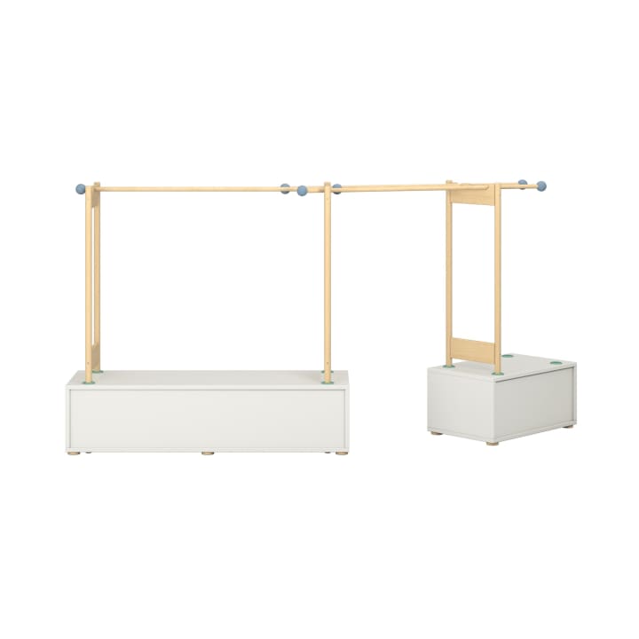 Flexi Modul Spielschrank Set 2 Dekor weiß 8-teilig