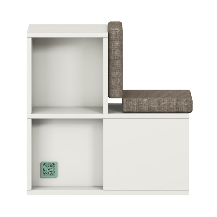 Sitzpolster L-Regal Kunstleder 60 x 60 x 30 cm