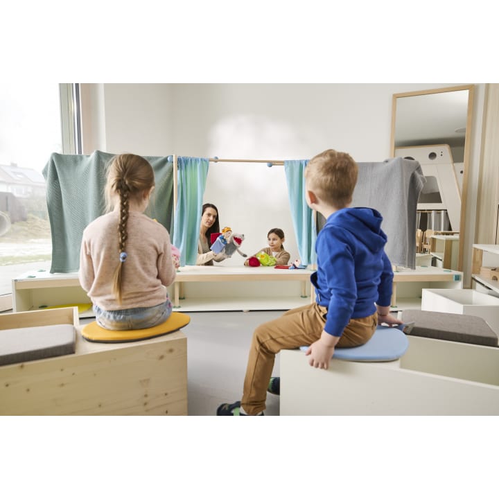 Flexi Modul Spielschrank Set 2 Dekor weiß 8-teilig