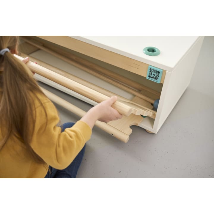 Flexi Modul Spielschrank Set 2 Dekor weiß 8-teilig
