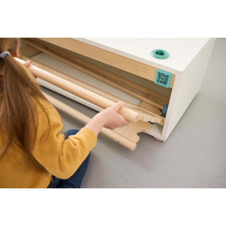 Flexi Modul Spielschrank Set 1 Dekor weiß 5-teilig