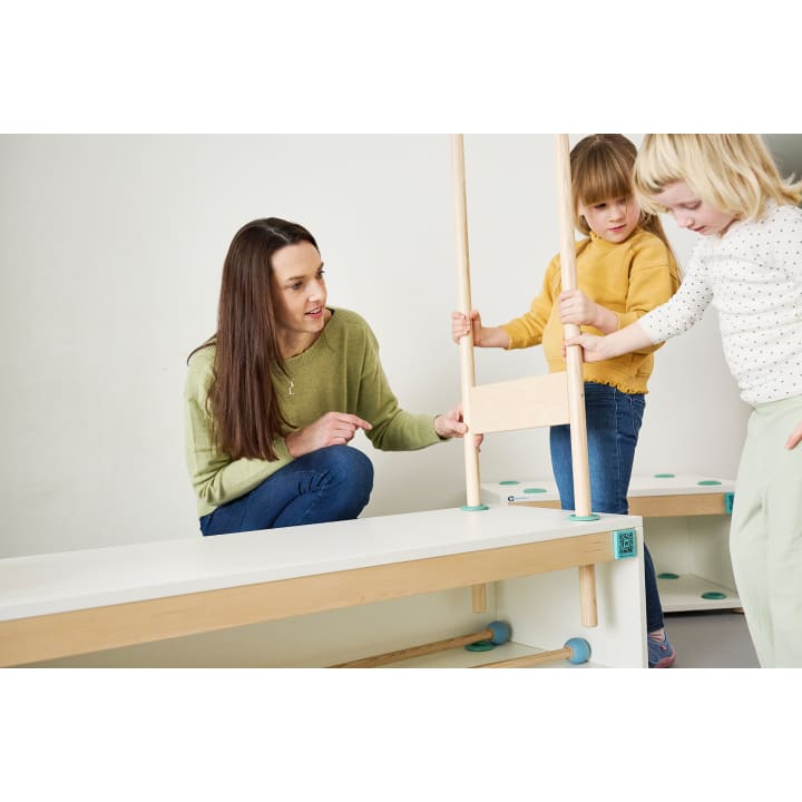 Flexi Modul Spielschrank Set 1 Dekor weiß 5-teilig