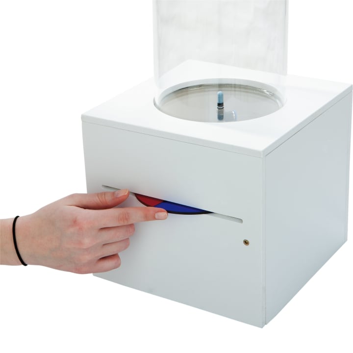LED-Wassersäule, manueller Farbwechsel, Ø 15, H 150 cm