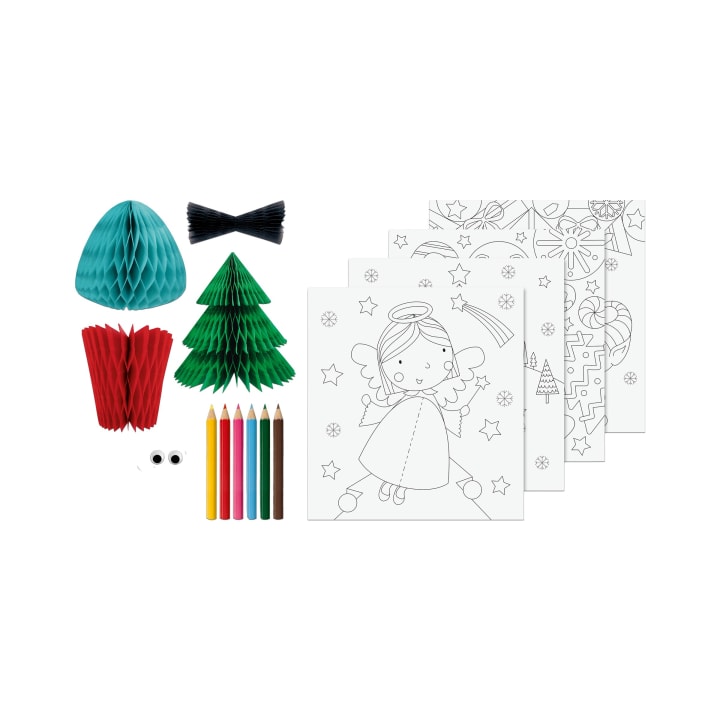 3D-Mal-Set „Weihnachten“