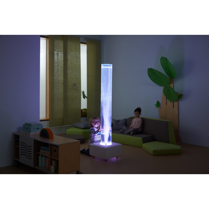 LED-Wassersäule, RGB, mobil, mit Fernbedienung, Ø 20, H 176,5 cm