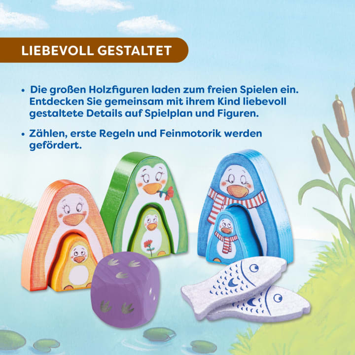 Meine ersten Spiele – Auf, auf kleiner Pinguin!, Laufspiel, ab 2 J.