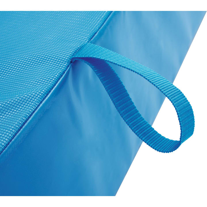Weichbodenmatte mit Lederecken, L 300 x B 200 x H 25 cm
