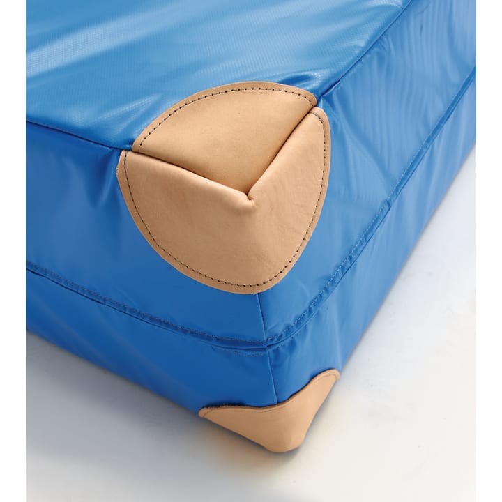 Weichbodenmatte mit Lederecken, L 300 x B 200 x H 25 cm