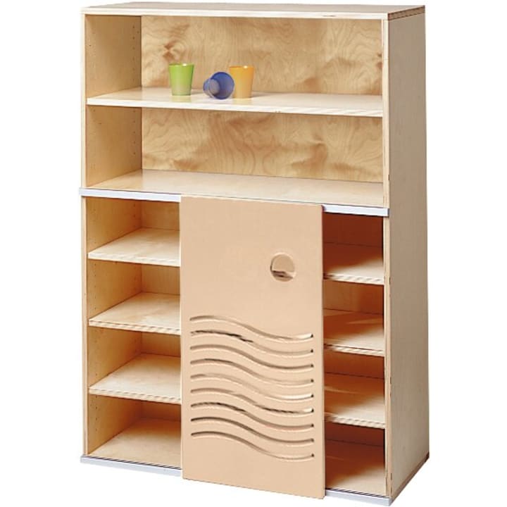 Wellen-Schiebetürenschrank