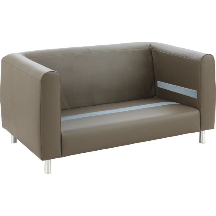 Sofa 2-Sitzer, div. Stoffe, B 150 x H 90 x T 82 cm