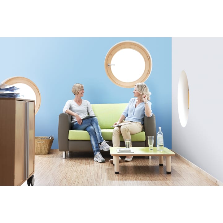 Sofa 2-Sitzer, Kunstleder, div. Farben, B 150 x H 90 x T 82 cm