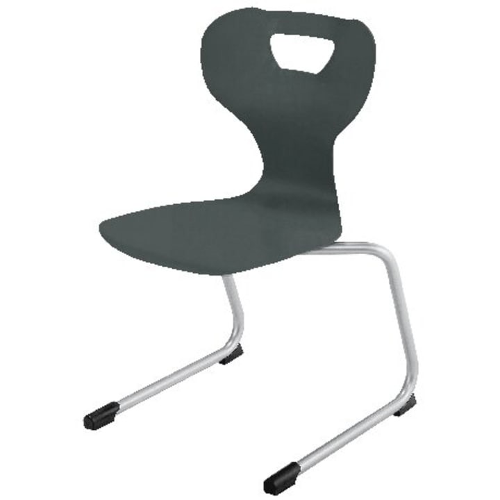 Gleitkufenstuhl solit:sit® Swing, Modell A, Kunststoff-Schale, div. Farben, Gr. 5, Sitzh. 43 cm
