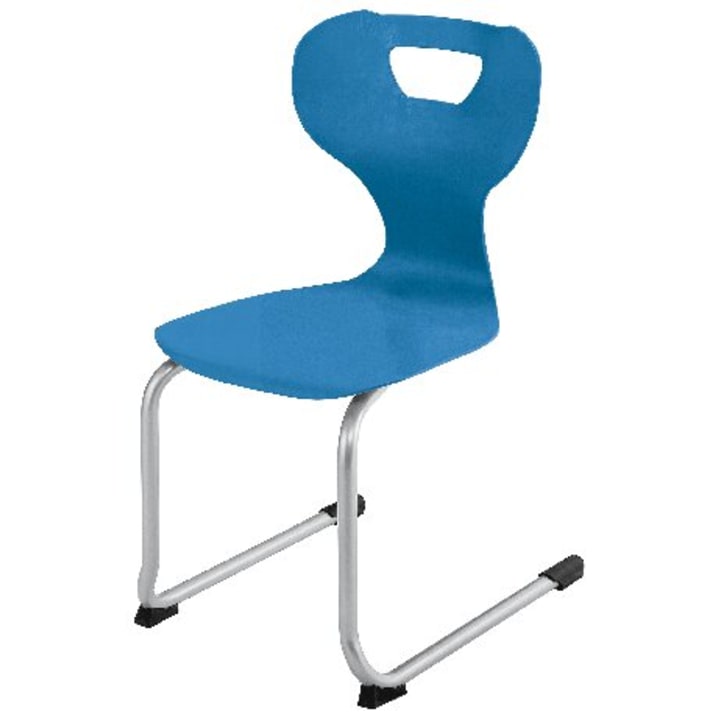 Freischwingerstuhl solit:sit® swing, Modell B, Kunststoff-Schale, div. Farben, Gr. 6, Sitzh. 46 cm