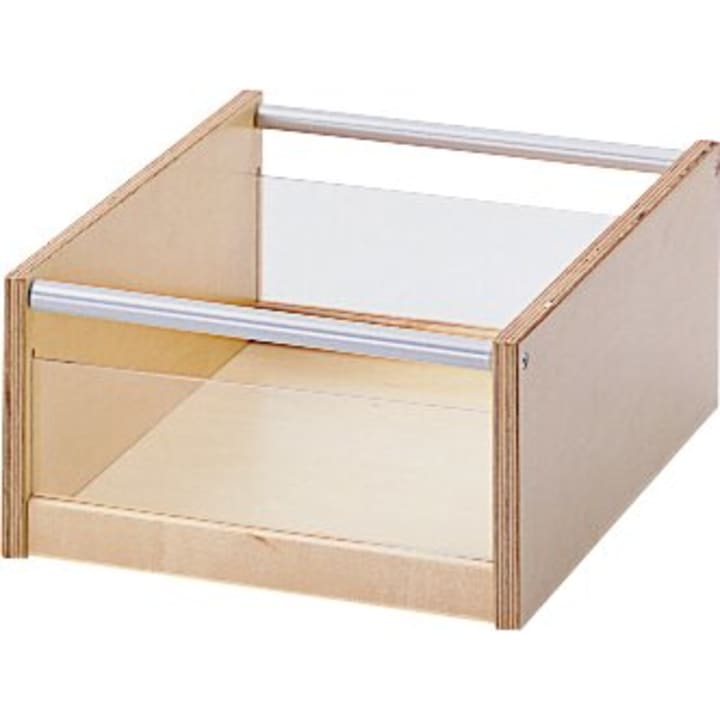 Materialkasten mit Acryleinsatz move upp®, B 29 x H 15 x T 35 cm