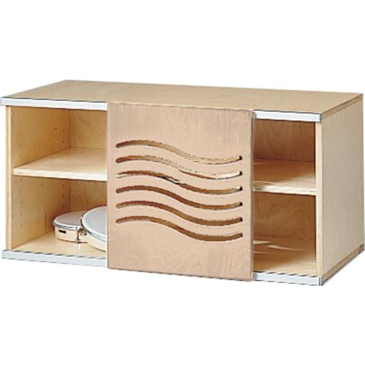 Schiebetürenschrank move upp® niedrig, B 92,5 x H 44 x T 38 cm