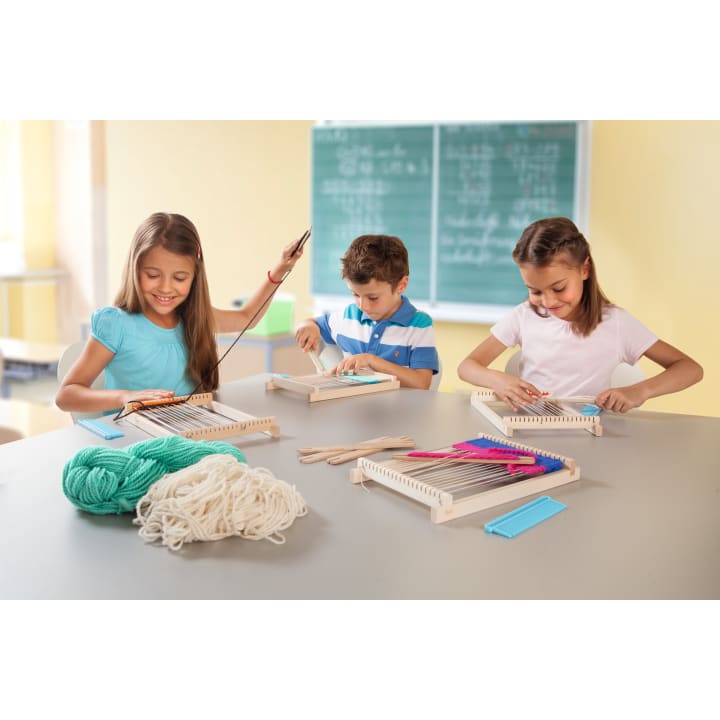 Webrahmen-Set aus Holz für Kinder ab 6 Jahre