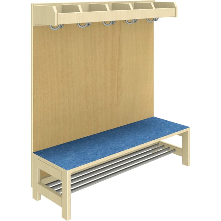 Garderoben-Rückwand YUNA Kindergarten, ca. 100x119x3cm