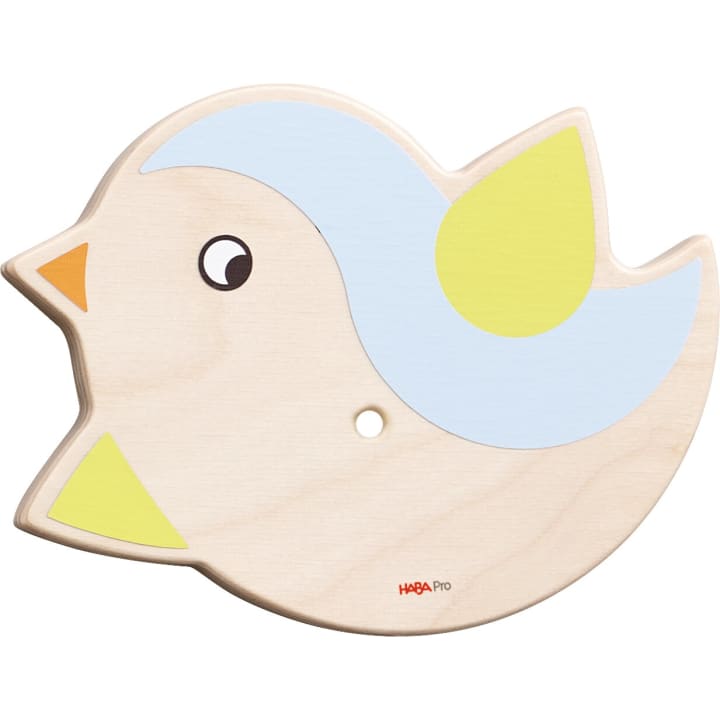Wandapplikation Vogel, blau