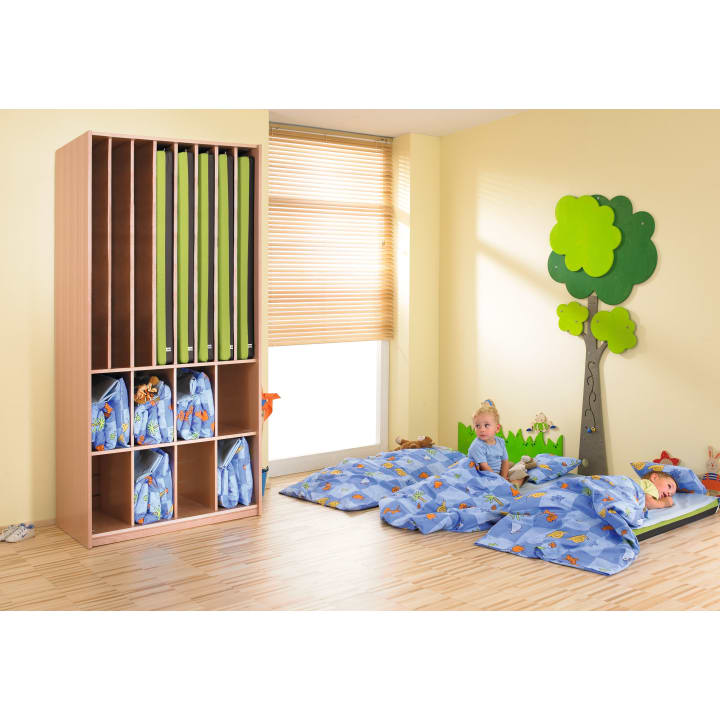 Liegepolster-/Deckenschrank für Steppdecken, H 196,8 x B 96,6 x T 62 cm