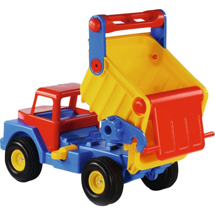 Riesen-LKW mit Flüsterreifen