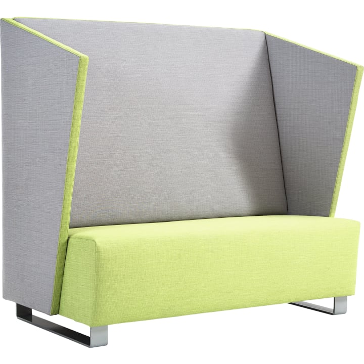 Hochlehner Sofa groß, Kunstleder, div. Farben, B 154 x H 142 x T 84 cm