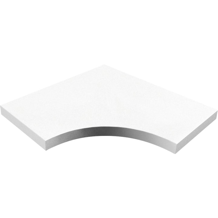 Bodenpolster Schaumstoff, Ecke, Höhe 9 cm