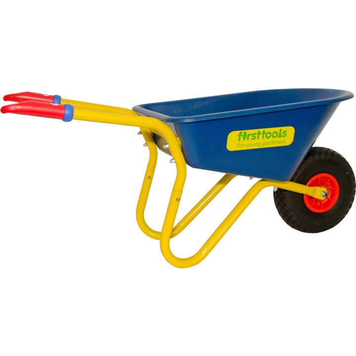 Kinder-Schubkarre bunt, 100x42x44cm