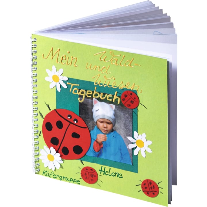Kreativbuch, blanko, 5 Stück