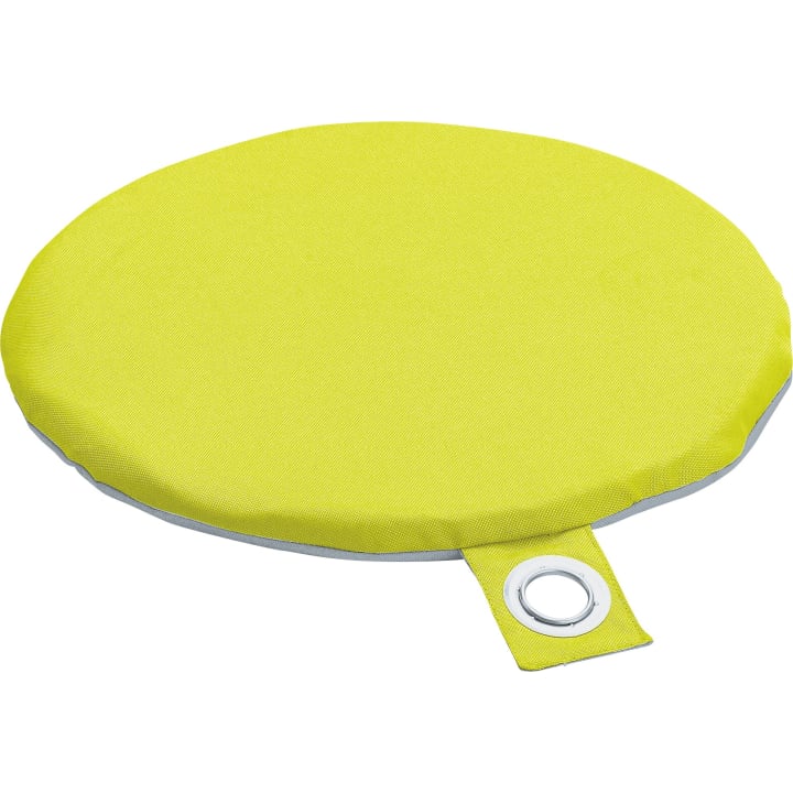 Sitzkissen 4er-Set, orange, grün