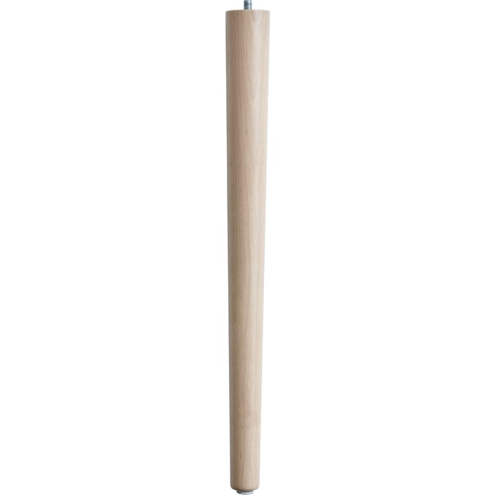 Tisch move upp quadratisch, konisch verlaufende Holzbeine mit Gleitern, L 80 x B 80 cm