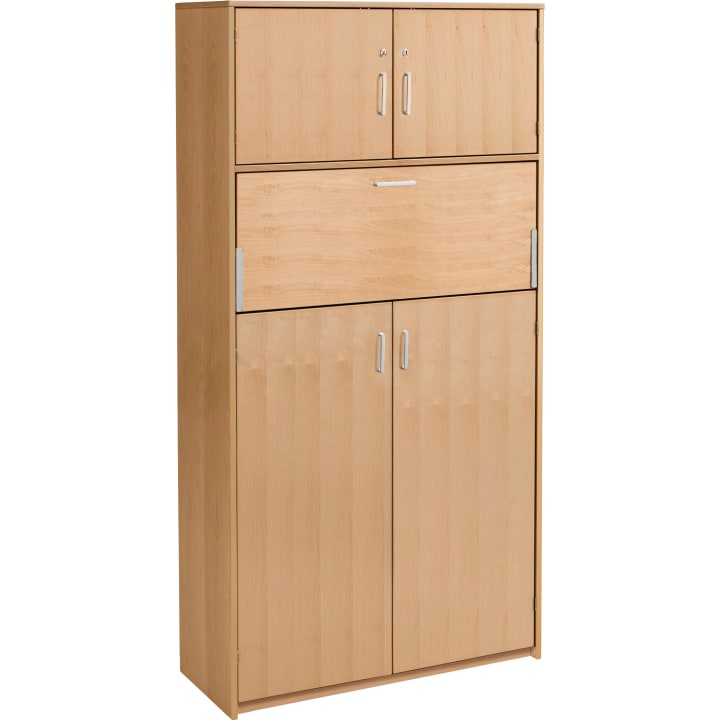 Schrank-Arbeitsplatz Forminant, B 100 x H 182 x T 39,4 cm