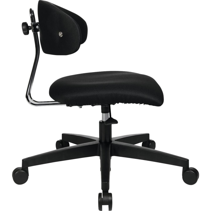 Ortho-ErzieherInnenstuhl Stoff, div. Stoffe, Sitzh. 34 - 47 cm