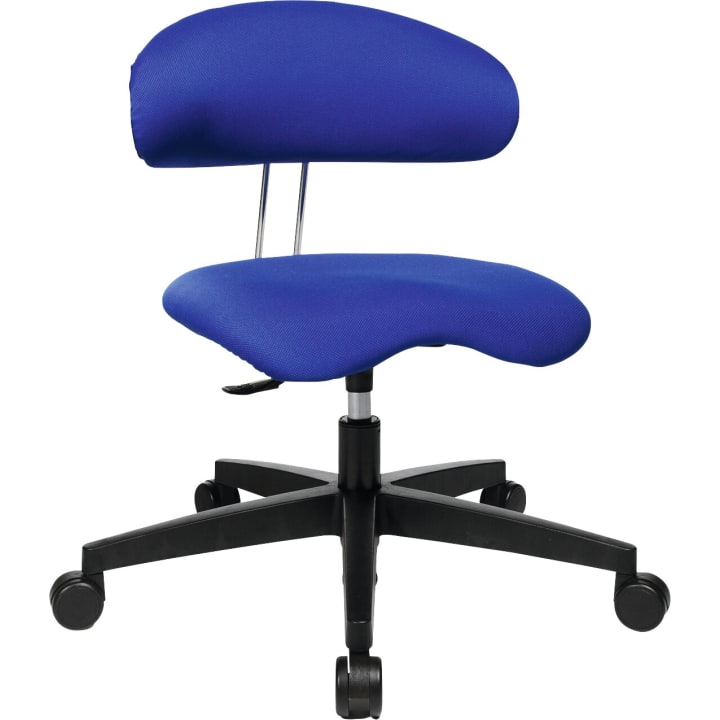 Ortho-ErzieherInnenstuhl Stoff, div. Stoffe, Sitzh. 34 - 47 cm
